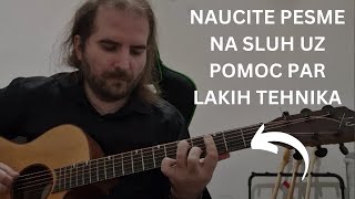 Kako Naučiti Pesme Na Sluh  Gitara  Deo 1 [upl. by Aicil800]