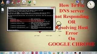 How to Fix DNS server not Responding or Resolving host Error on Google Chrome [upl. by Merth955]