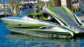 2 Million speed yacht  2700HP 52ft Outerlimits  Must Watch [upl. by Groos]