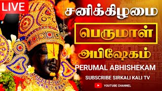 🔴LIVE சனிக்கிழமை பெருமாள் அபிஷேக காட்சி பாருங்க  Perumal Abhishekam shorts abhishekam [upl. by Aikkan555]