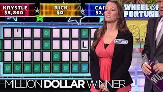 Second Million Dollar Winner  Wheel of Fortune [upl. by Sedda]