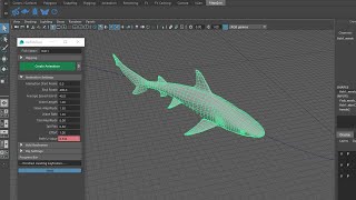 mzFishTool  Maya Fish Animation Tool [upl. by Alesram]