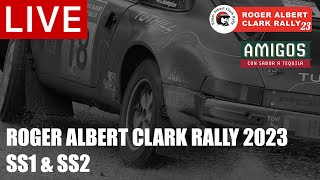 LIVE Roger Albert Clark Rally 2023  Stage 1 amp 2 [upl. by Assirram]