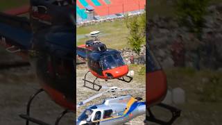 Amazing landing helicopter at lukla airport shorts ytshorts viralshort luklaairport [upl. by Reginald]