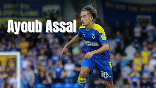 Ayoub Assal the Moroccan Magician Goals Skills Assists  AFC Wimbledon  20212022 [upl. by Parnell]