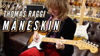 Thomas Raggi from Måneskin plays an Original 1954 Fender Stratocaster [upl. by Hendricks882]