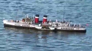 P S Waverley model paddle steamer [upl. by Ayhtnic]