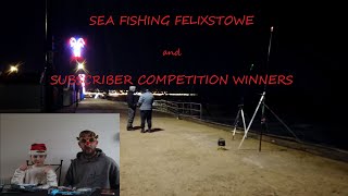 Sea Fishing Felixstowe Front  Subscriber Competition Winners [upl. by Drofyar]