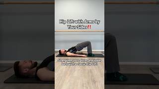 Hip Lift with Arms Your Sideglutestrength coreactivation [upl. by Arimak]