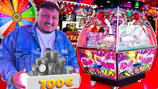 100€ dans une MACHINE A SOUS à la FETE FORAINE épisode 2 [upl. by Yssep]