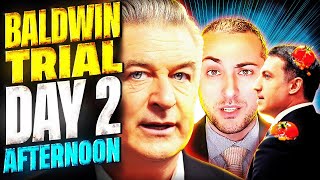 Alec Baldwin LIVE Jury Trial  Day 2  Prosecutions Case  AFTERNOON [upl. by Ramled]