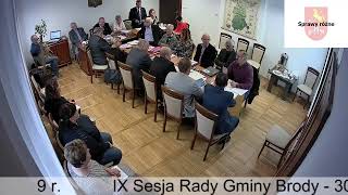 Gmina Brody – IX sesja Rady Gminy 30092019 r [upl. by Zug353]