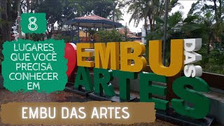 Embu das Artes e região  8 principais pontos turísticos veja o que fazer [upl. by Rachele]