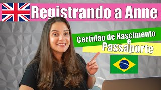 Como tirar certidão de Nascimento e Passaporte no Consulado Brasileiro em Londres [upl. by Nasah]