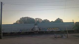 BNSF Northbound Mixed Train at La Crosse WI 10724 [upl. by Beryle]