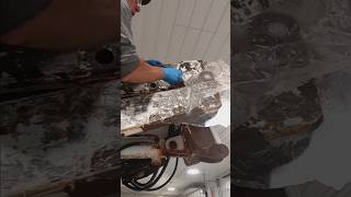 Gasket Remover vs Powder Coating [upl. by Yalonda263]