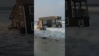 Rodanthe NC house collapse [upl. by Hsizan]