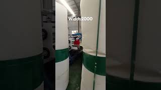 2000mm Pvc Foam Board Machine testing pvcfoamboardmachine bamboocharcoalboardmachine [upl. by Kilam]