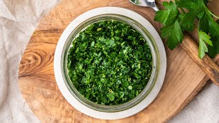 Classic Gremolata Recipe [upl. by Bruell]