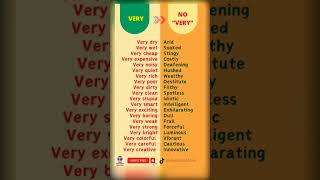 Stop Saying Very Very [upl. by Herzig]