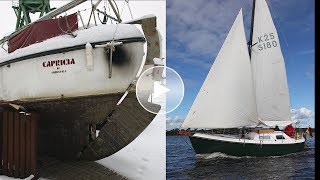 Refit Koster 28 Vom Wrack zur Familienyacht [upl. by Nay]