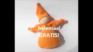 Baby knuffelpopje om zelf te maken met gratis patroon [upl. by Devina]