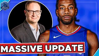 Kawhi Has SERIOUS Swelling In Knee NBA Insiders Give MAJOR Injury Updates  Mavericks News [upl. by Rosalyn]