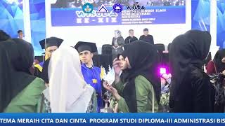 WISUDA KE  XIX SEKOLAH TINGGI ILMU ADMINISTRASI AMUNTAI 2024 [upl. by Akeret]