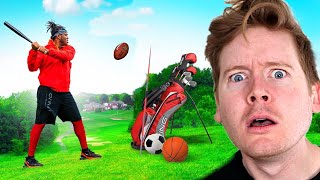 SIDEMEN ALL SPORTS GOLF BATTLE REACTION [upl. by Studdard]