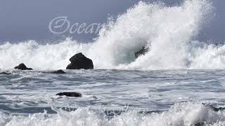 Ocean Waves Ambient Relaxing Music [upl. by Yehtomit]