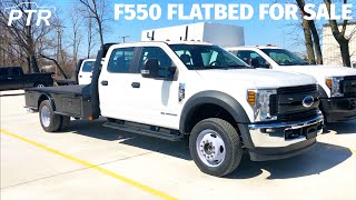 FOR SALE 2018 Ford F550 XL Flatbed from PTR Premier Truck Rental [upl. by Rocca]