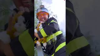 Fire Fighters are Real Heros❤️‍🔥  Blippi Songs 🎶 Educational Songs For Kids [upl. by Rema]