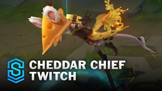 Cheddar Chief Twitch Skin Spotlight  PreRelease  PBE Preview  League of Legends [upl. by Idnak]