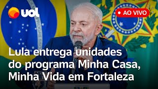 Lula fala ao vivo e entrega apartamentos do programa Minha Casa Minha Vida em Fortaleza assista [upl. by Hoehne]