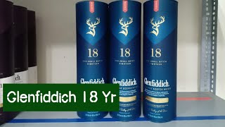 Whisky Glenfiddich 18 year new shape  Single Malt Scotch Whisky 2022 [upl. by Itisahc]