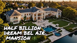 Inside 500 Million Mega Mansion Bel Airs Most Expensive Home [upl. by Eelarol]