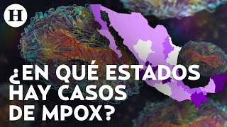 ¿Cuántos casos de Mpox hay en México Viruela símica preocupa a ciudadanos por riesgo de contagios [upl. by Ahsilrak393]