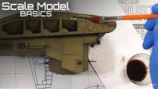 FineScale Modeler How to mix and apply washes to scale models [upl. by Gibbon982]