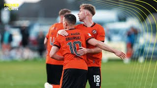 HIGHLIGHTS  Buckie Thistle 25 Dundee United  Trapanovski Holt and Babunski goals for visitors [upl. by Aizti]