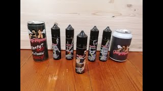 Juicyvapour saját gyártású liquidjei II rész Juicy Premix  Tobaco [upl. by Avrom]