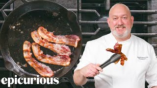 The Best Bacon Youll Ever Make And Every Method to Avoid  Epicurious 101 [upl. by Pergrim]