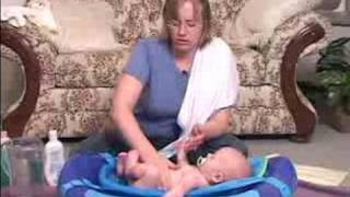 How to Bathe Change amp Feed a Baby  Bathing Your Newborn Baby [upl. by Friedly692]