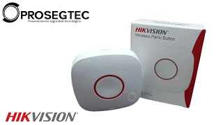 Como Resetear un botón de Pánico Fijo HIKVISION AXPRO [upl. by Eedyak]