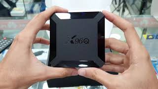 Unboxing Tv Box X96Q Sumitech Tecnología [upl. by Rimat]