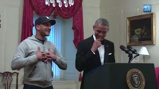 Behind The Scenes Obamas Anger Translator Rehearsal [upl. by Richy428]