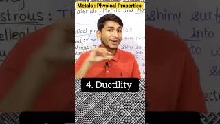 metals and nonmetals class 8 science chapter 4  physical properties of metals [upl. by Mecke763]