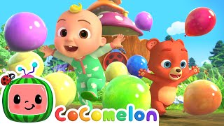 Animal Time Balloon Song  CoComelon Animal Time  Animals for Kids [upl. by Berstine]