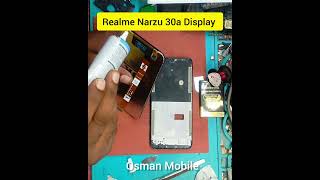 Realme Narzu 30a Display 💥 all mobile repair solution osmanmobile [upl. by Nahsaj]