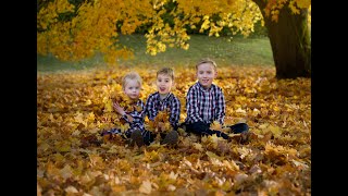 Familjefotografering höst Kristianstad [upl. by Amle]