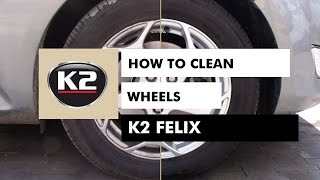 HOW TO CLEAN WHEELS  K2 FELIX [upl. by Einohpets]